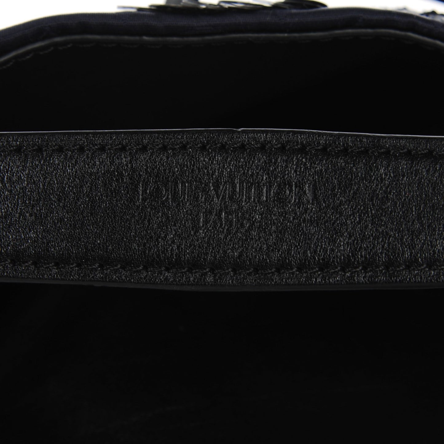 Monogram Jacquard Sequin NN14 Spotlight PM Navy