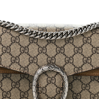 Gucci GG Supreme Monogram Small Dionysus Shoulder Bag Taupe 8 of 12