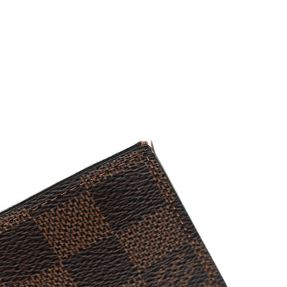 Louis Vuitton Damier Ebene Felicie Chain Wallet Zippered Insert 7 of 9