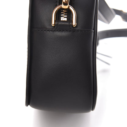 Fendi Vitello Century FF 1974 Embossed Mini Camera Case Black 8 of 13