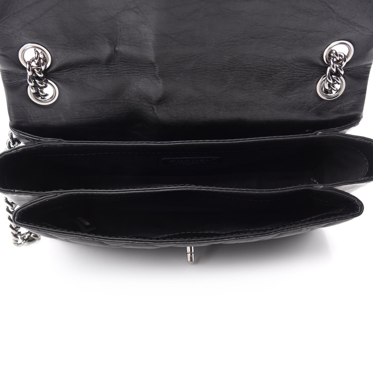 Chanel Aged Calfskin Quilted Small Lady Pearly Flap Black 5 of 12