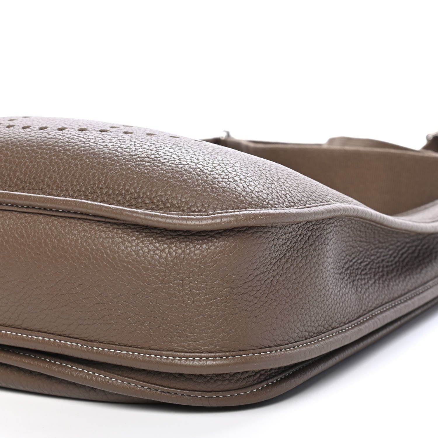 Hermes Taurillon Clemence Evelyne III PM Etoupe 9 of 11