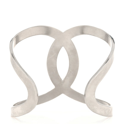 Chanel Metal CC Cuff Silver 3 of 4