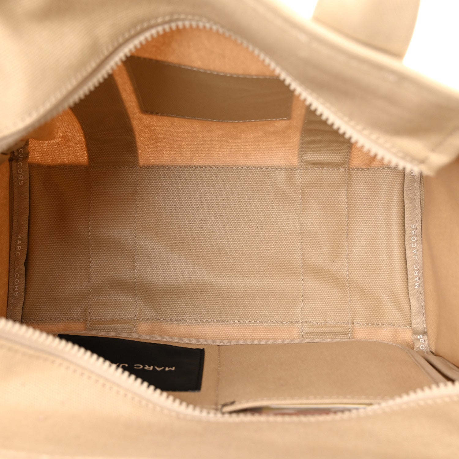 Marc Jacobs Cotton Canvas Medium The Stud Tote Bag Beige 5 of 10