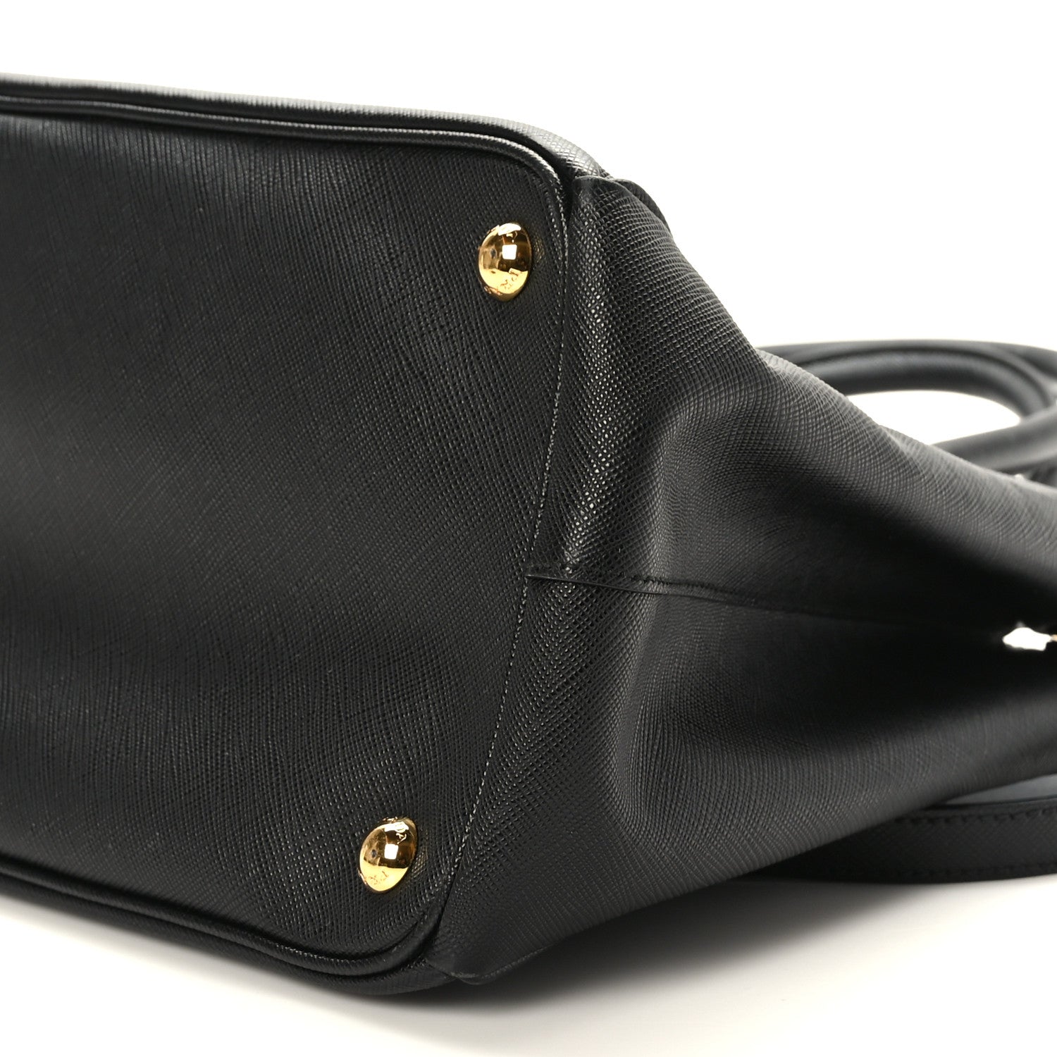 Prada Saffiano Medium Galleria Double Zip Tote Black 8 of 8