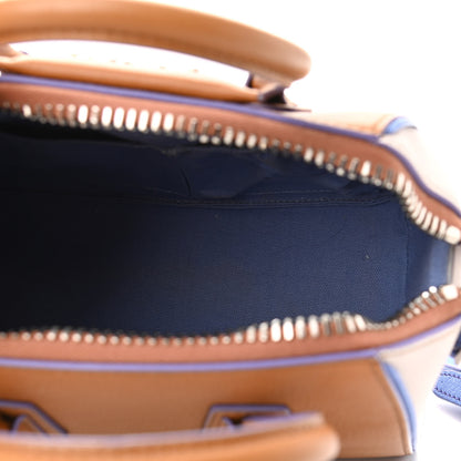 Givenchy Sugar Goatskin Mini Tri-Color Antigona Tan White Blue 5 of 13