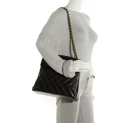 Chanel Lambskin Double Sided Flap Bag Navy 2 of 9