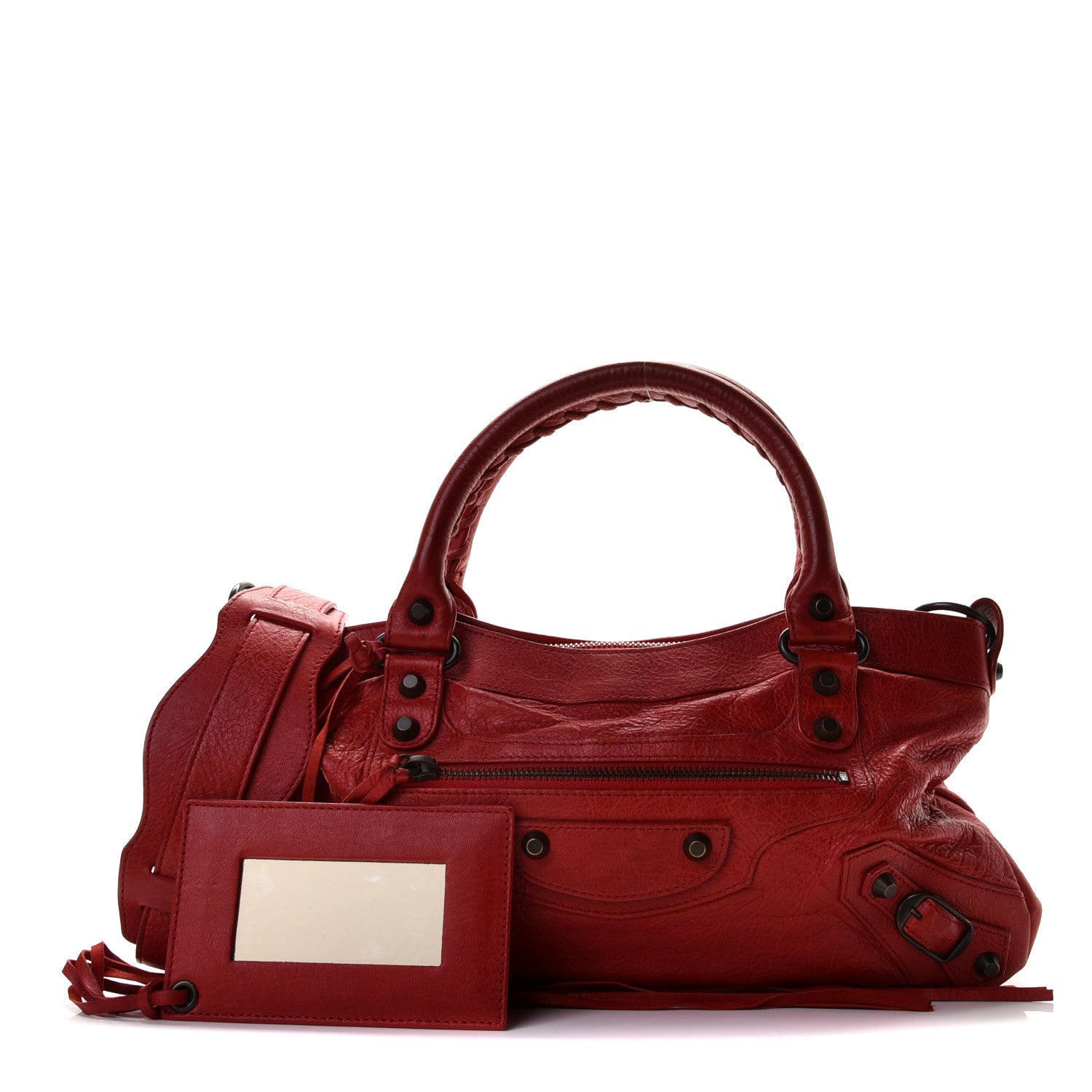 Balenciaga Agneau Classic Hardware First Coquelicot 1 of 12