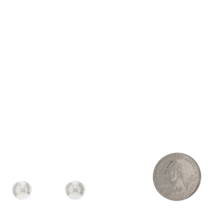 Tiffany Sterling Silver 10mm HardWear Ball Earrings 2 of 4