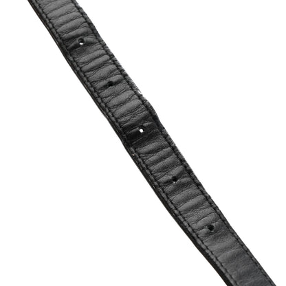 Chanel Calfskin Chain 20s Signe Waist Bag Black 12 of 15