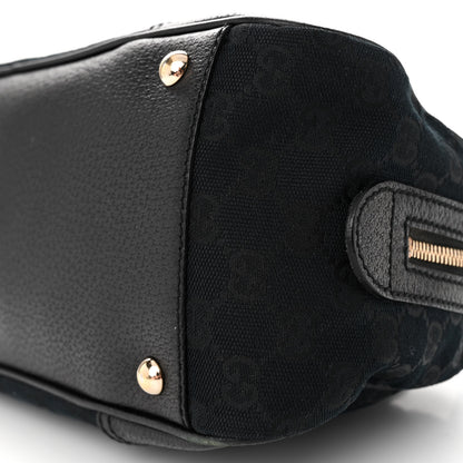 Gucci Monogram Small Princy Satchel Black 10 of 13