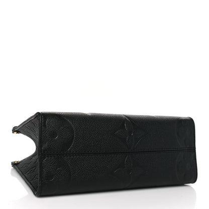 Louis Vuitton Empreinte Monogram Giant Onthego PM Black 4 of 9