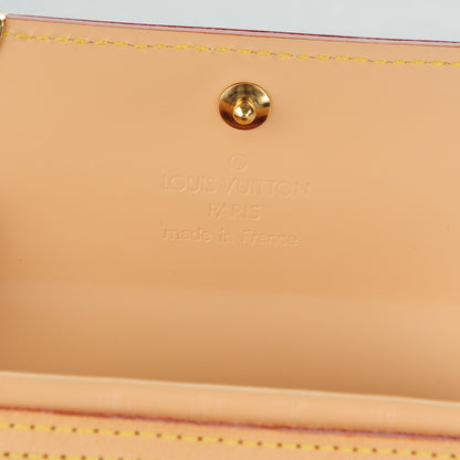 Louis Vuitton Monogram Multicolor Porte-Monnaie Plat Coin Purse White 6 of 7