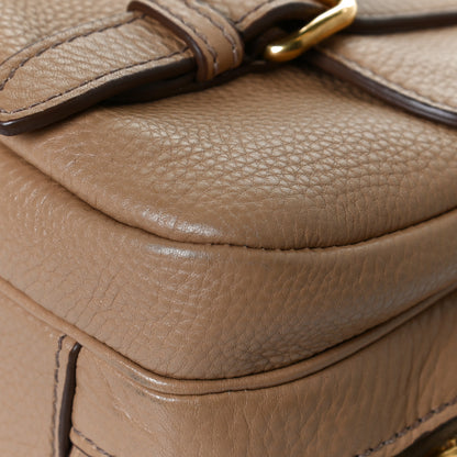 Prada Vitello Daino Push Lock Messenger Bag Noisette 12 of 13