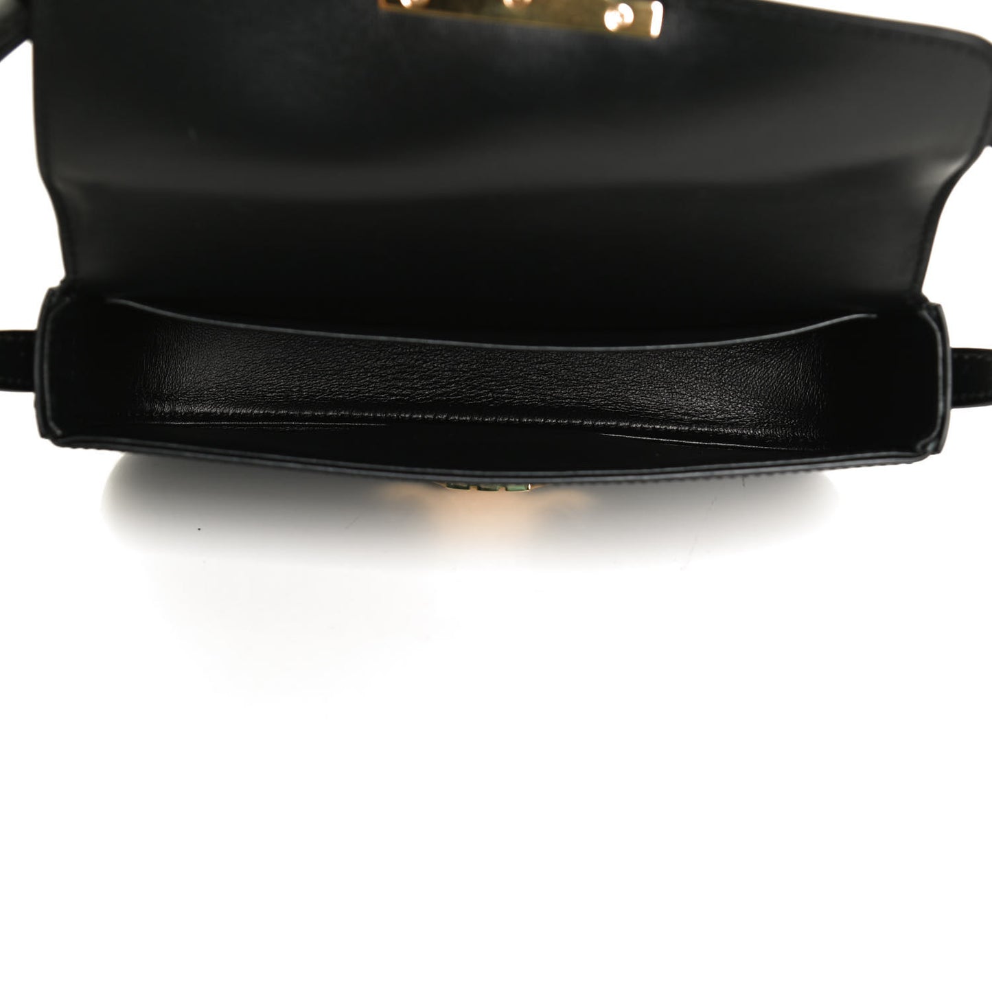 Shiny Calfskin Triomphe Black