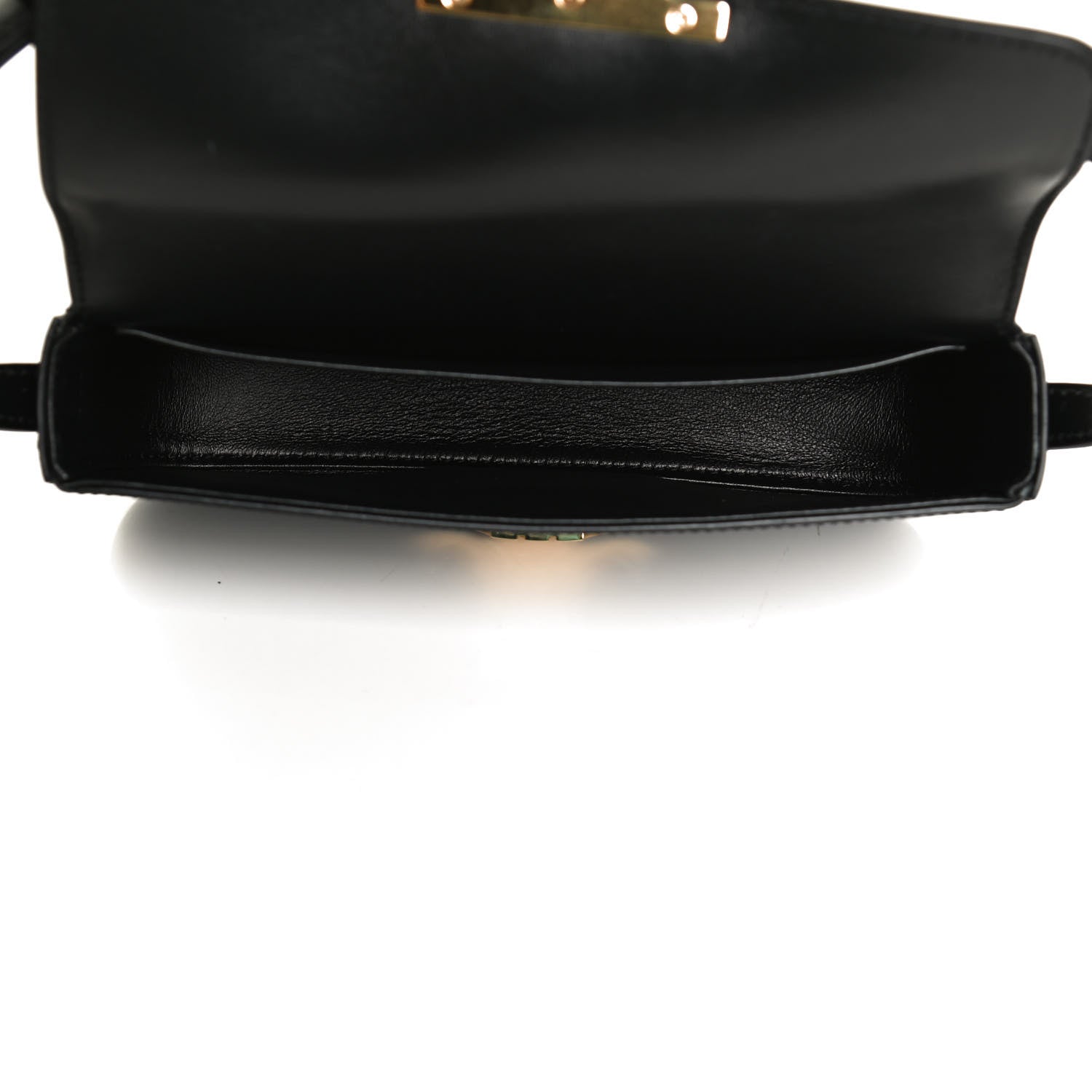 Celine Shiny Calfskin Triomphe Black 5 of 10