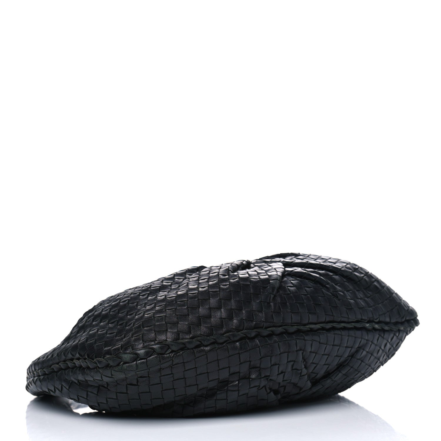 Bottega Veneta Nappa Intrecciato Pleated Large Veneta Hobo Black 3 of 9