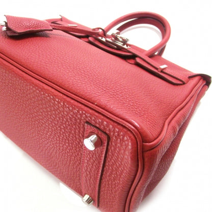 Hermes Clemence BIRKIN 25 Red 6 of 15