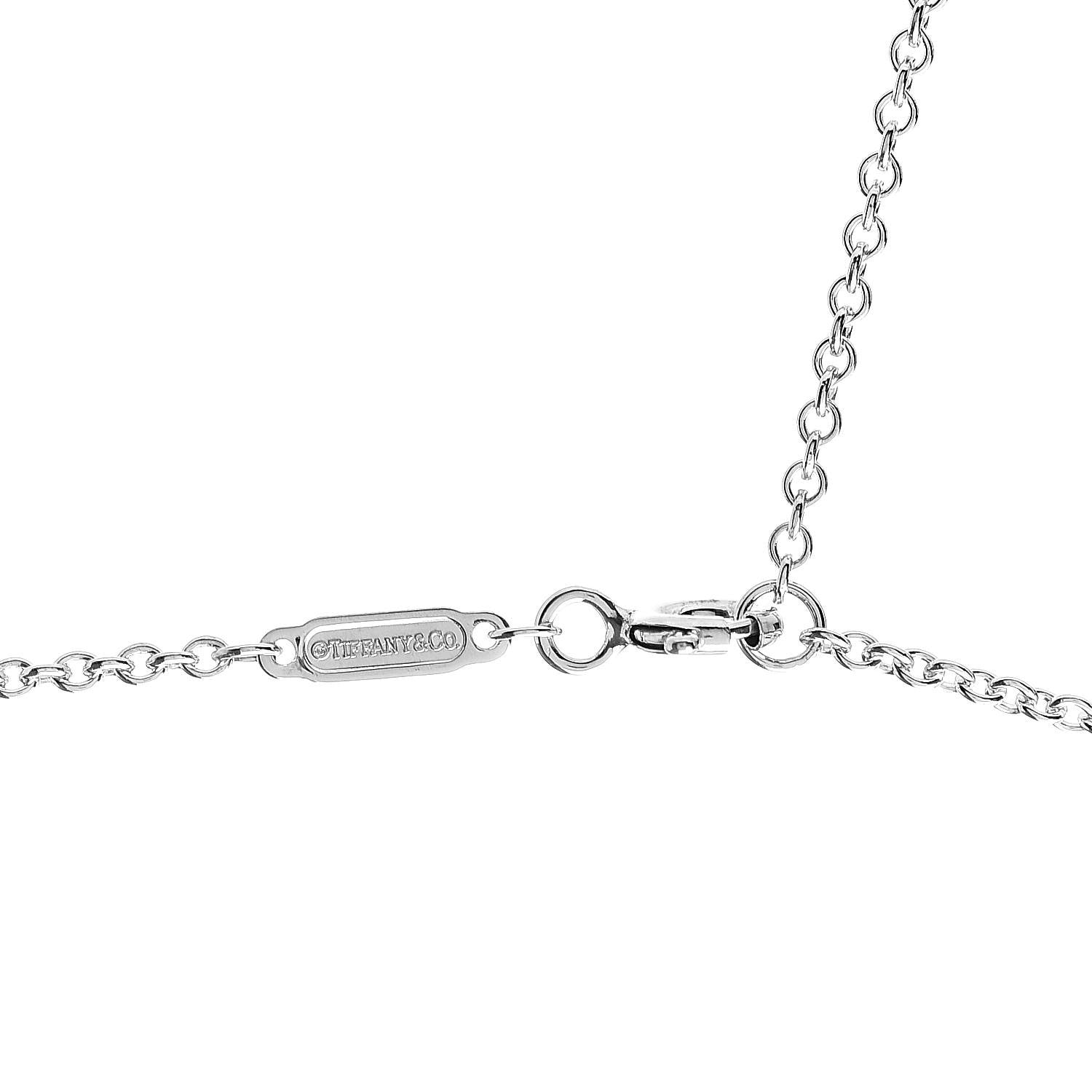 Tiffany Sterling Silver 12.75mm HardWear Ball Pendant Necklace 4 of 5