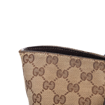 Gucci Monogram Medium Icon Bit Tote Dark Brown 12 of 14