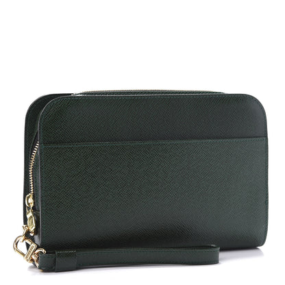 Louis Vuitton Taiga Baikal Pochette Epicea 3 of 10