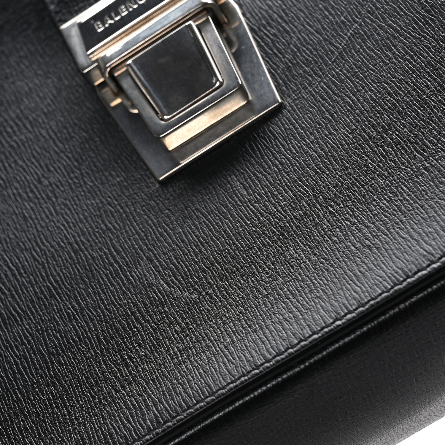 Balenciaga Textured Calfskin Camera Bag Black 11 of 11