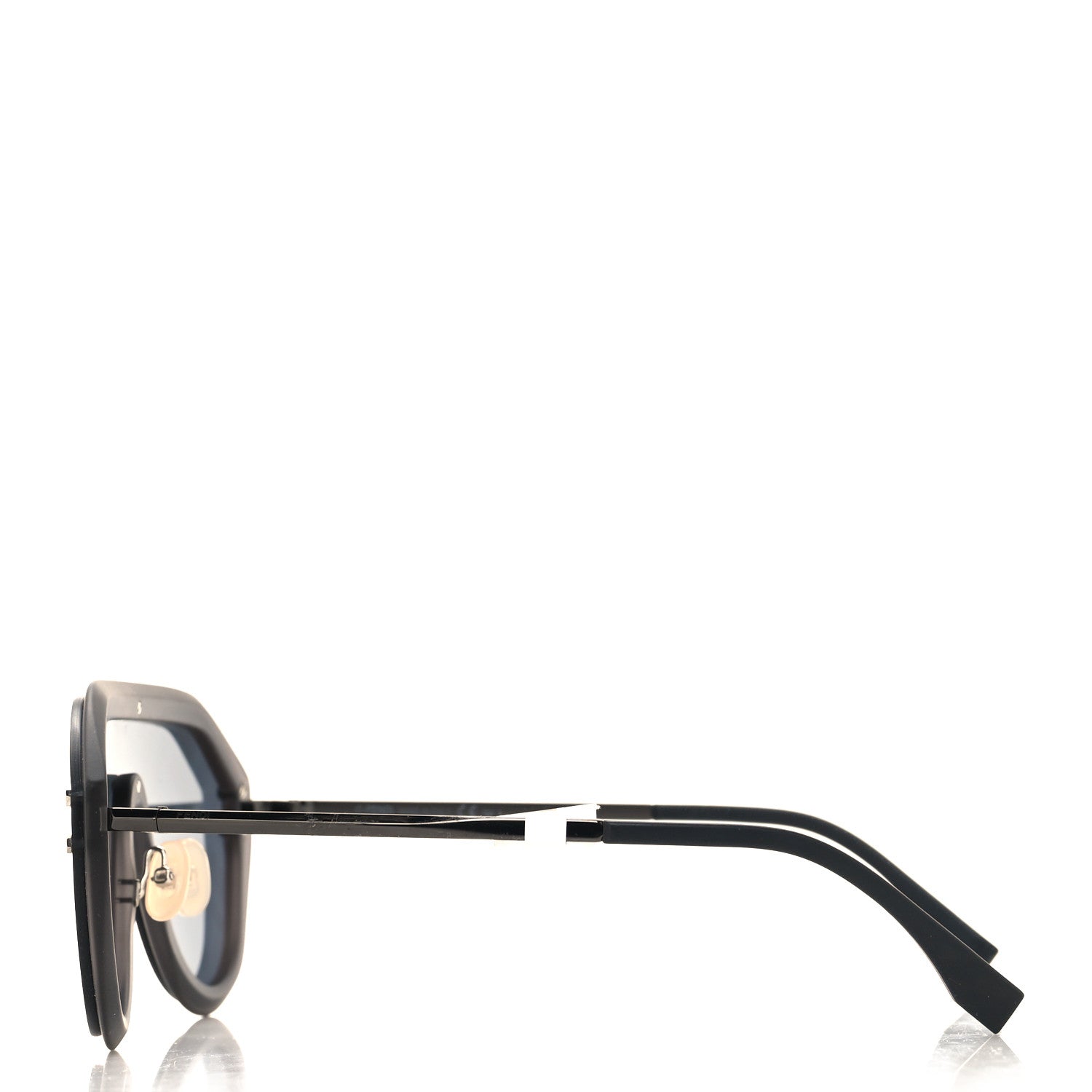 Fendi FF Fabulous Shield Sunglasses FF M0039/G/S Black 3 of 8