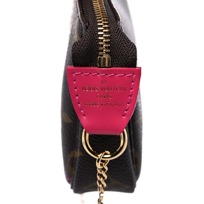Louis Vuitton Monogram 2020 Christmas Animation Roller Coaster Mini Pochette Accessories Pivoine 6 of 11