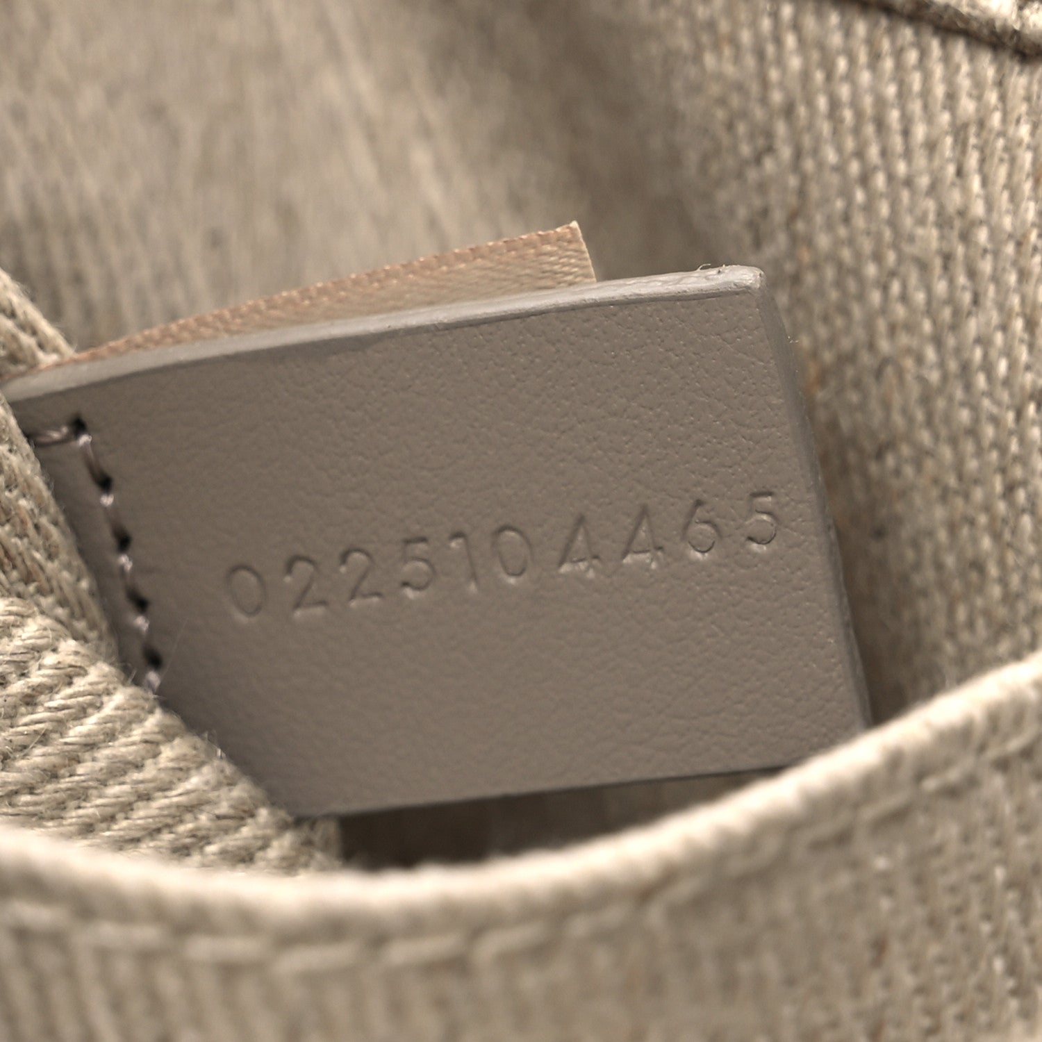 Chloe Cotton Calfskin Small Woody Ribbon Tote With Strap  Beige Taupe 7 of 12