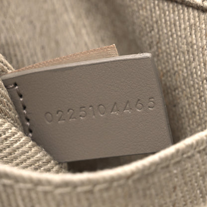 Chloe Cotton Calfskin Small Woody Ribbon Tote With Strap  Beige Taupe 7 of 12