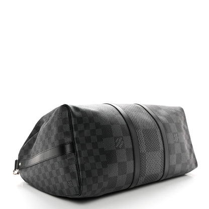 Louis Vuitton Damier Graphite 3D Keepall Bandouliere 50 3 of 18
