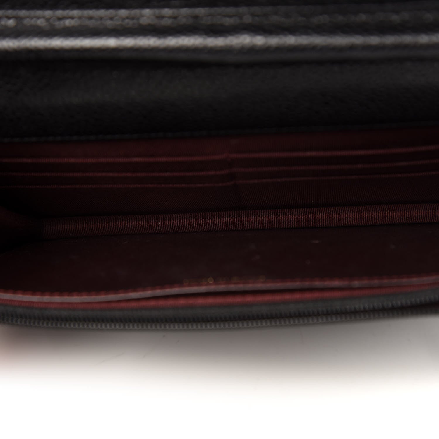 Chanel Caviar Quilted Wallet On Chain WOC Black 5 of 12