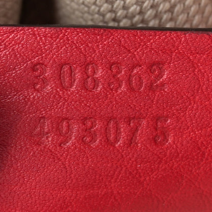 Gucci Cellarius Calfskin Small Soho Top Handle Satchel Tobasco 7 of 12