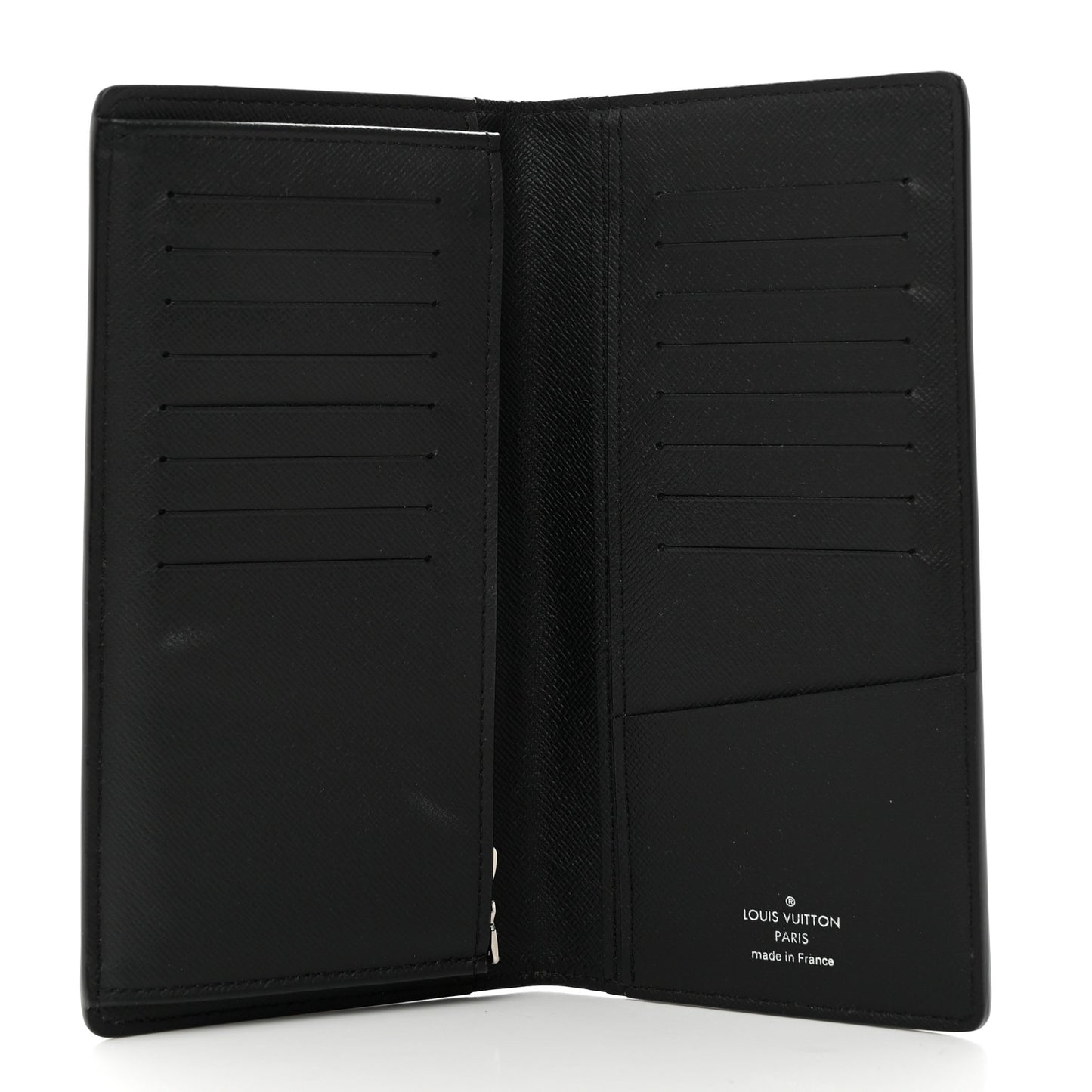 LOUIS VUITTON Taiga Brazza Wallet Ardoise