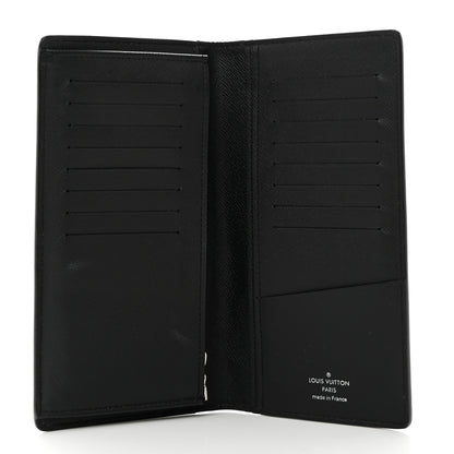 Louis Vuitton LOUIS VUITTON Taiga Brazza Wallet Ardoise 5 of 9