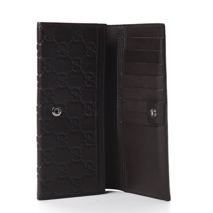 Gucci Guccissima Avel Continental Flap Wallet Brown 5 of 9