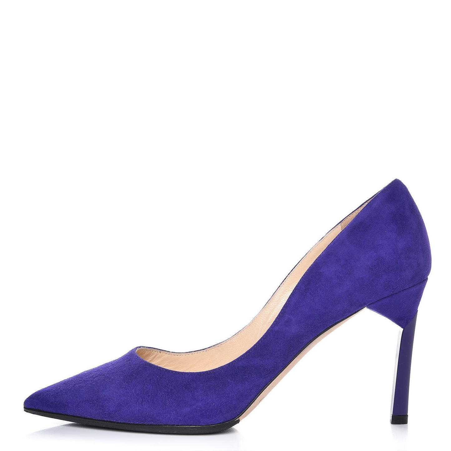Suede Tish Pumps 37 Violet