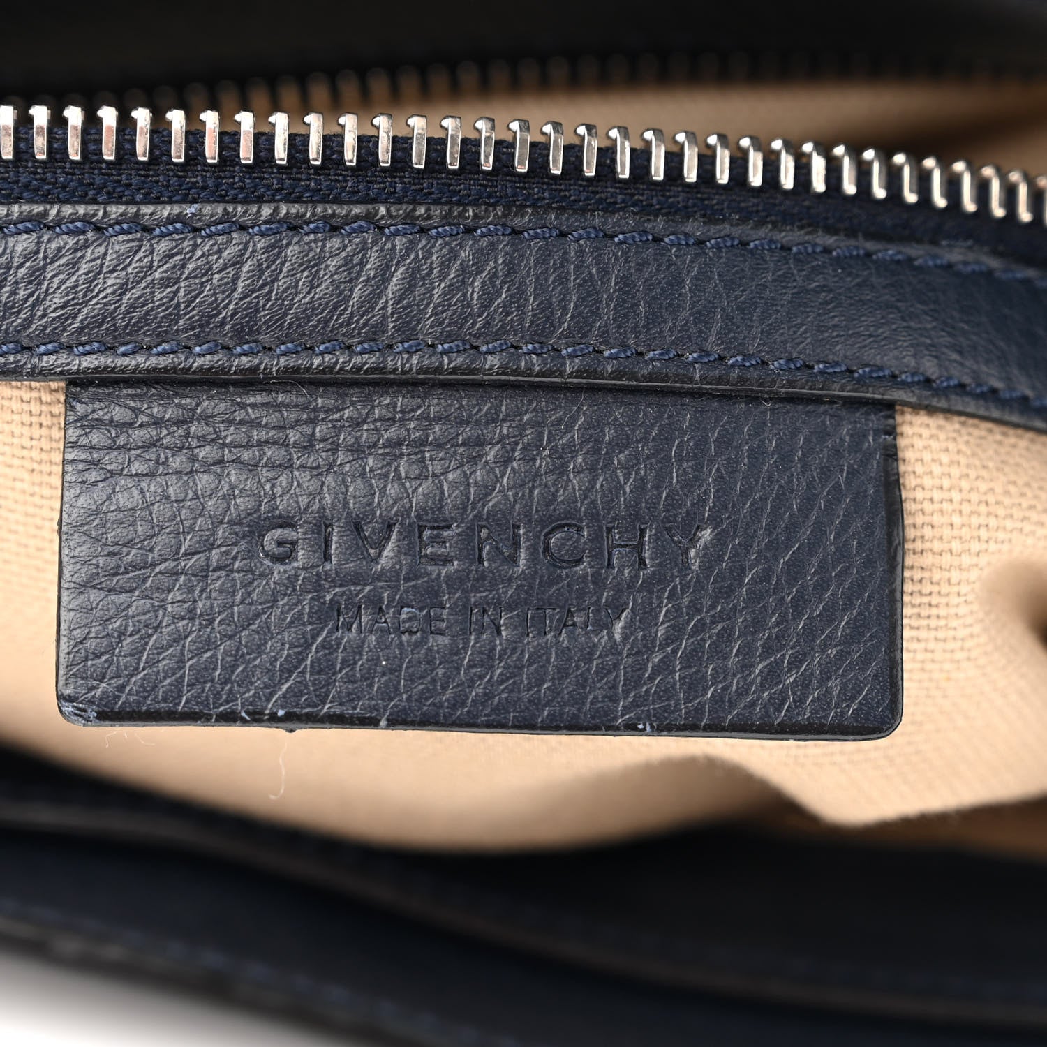 Givenchy Calfskin Small Pandora Pure Flap Bag Blue 6 of 10
