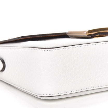 Fendi Cuoio Romano Mini Baguette White 10 of 11