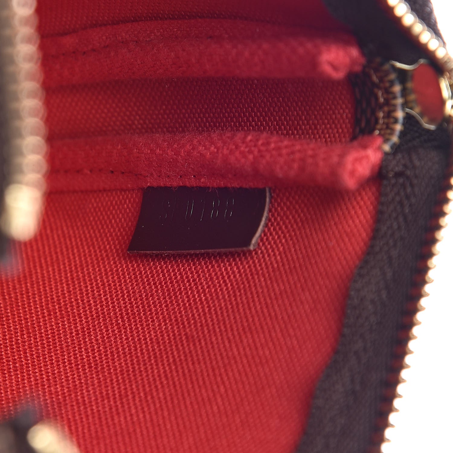 Louis Vuitton Damier Ebene Mini Pochette Accessories 7 of 8