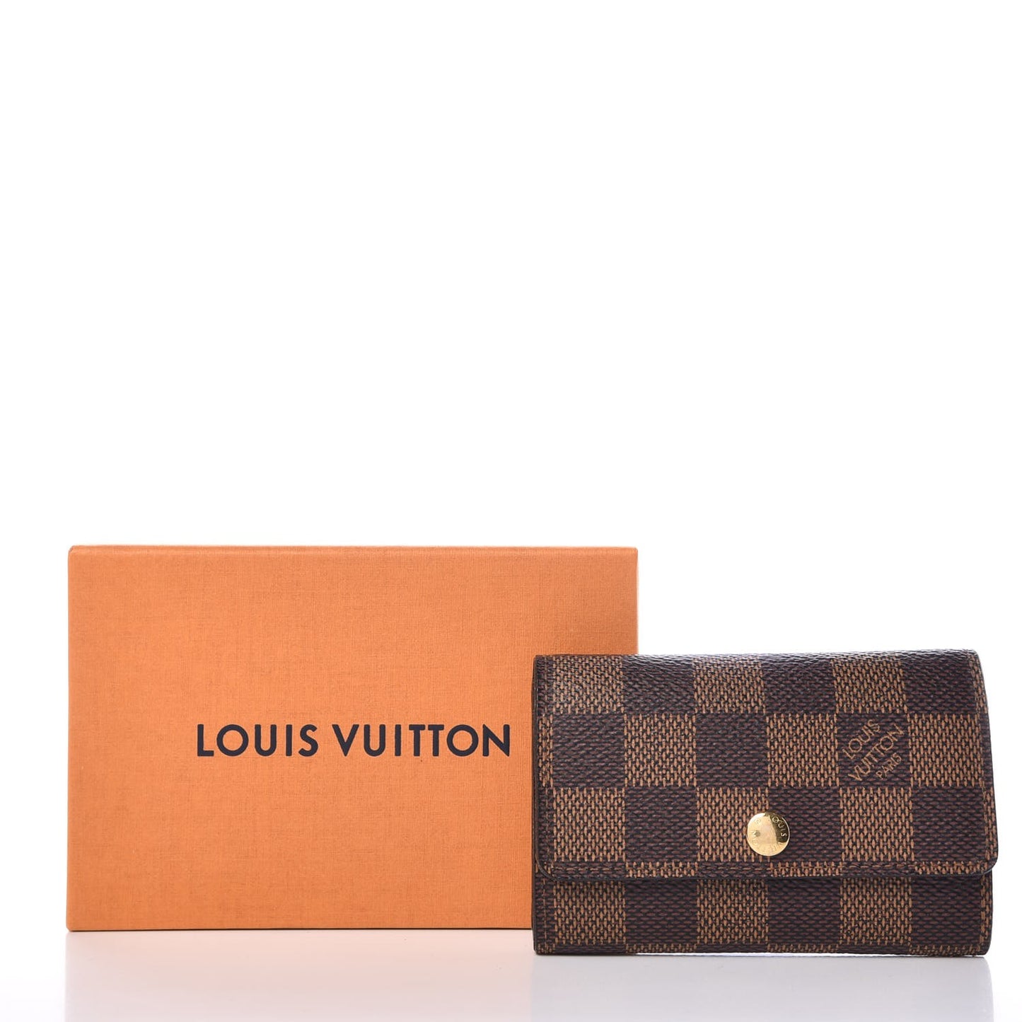 Damier Ebene Multicles 6 Key Holder