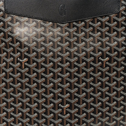 Goyard Goyardine Calfskin Cisalpin Backpack Black 7 of 9