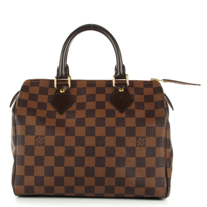 Louis Vuitton Damier Ebene Speedy 25 1 of 7
