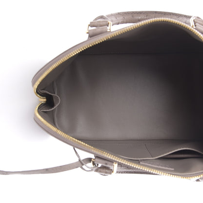 Louis Vuitton Ostrich Alma PM Gris 5 of 11