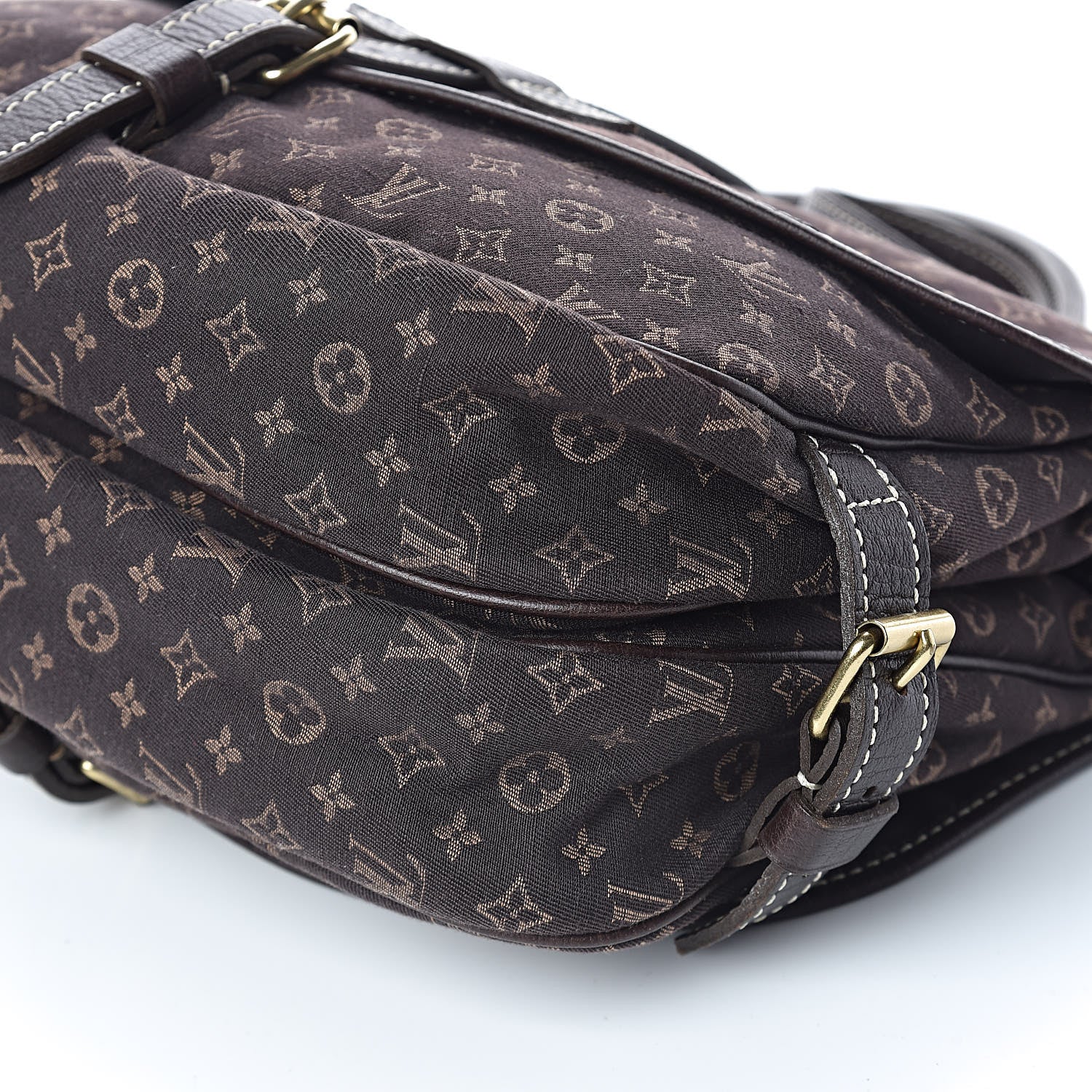 Louis Vuitton Monogram Mini Lin Saumur Ebene 9 of 10