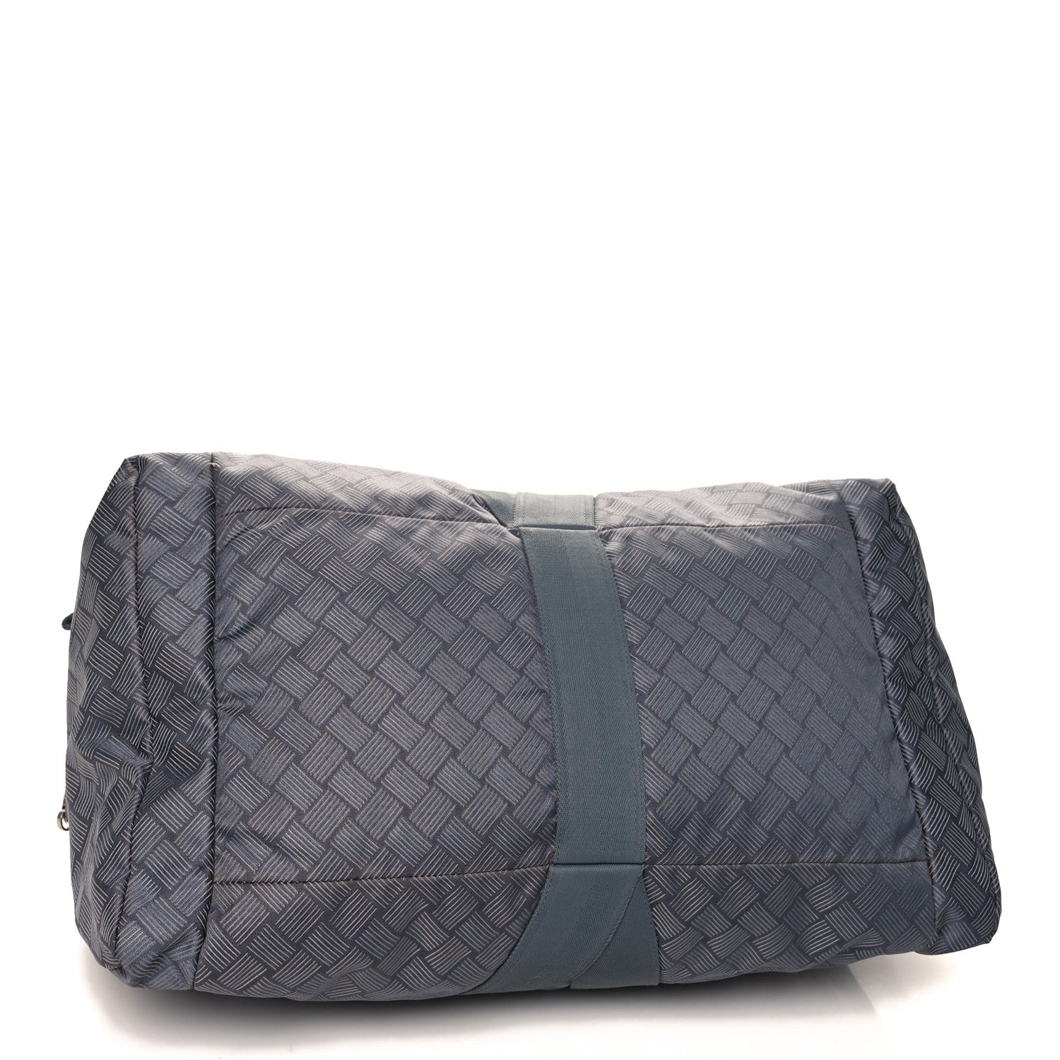 Bottega Veneta Nylon Triangle Gym Bag Grey 4 of 13