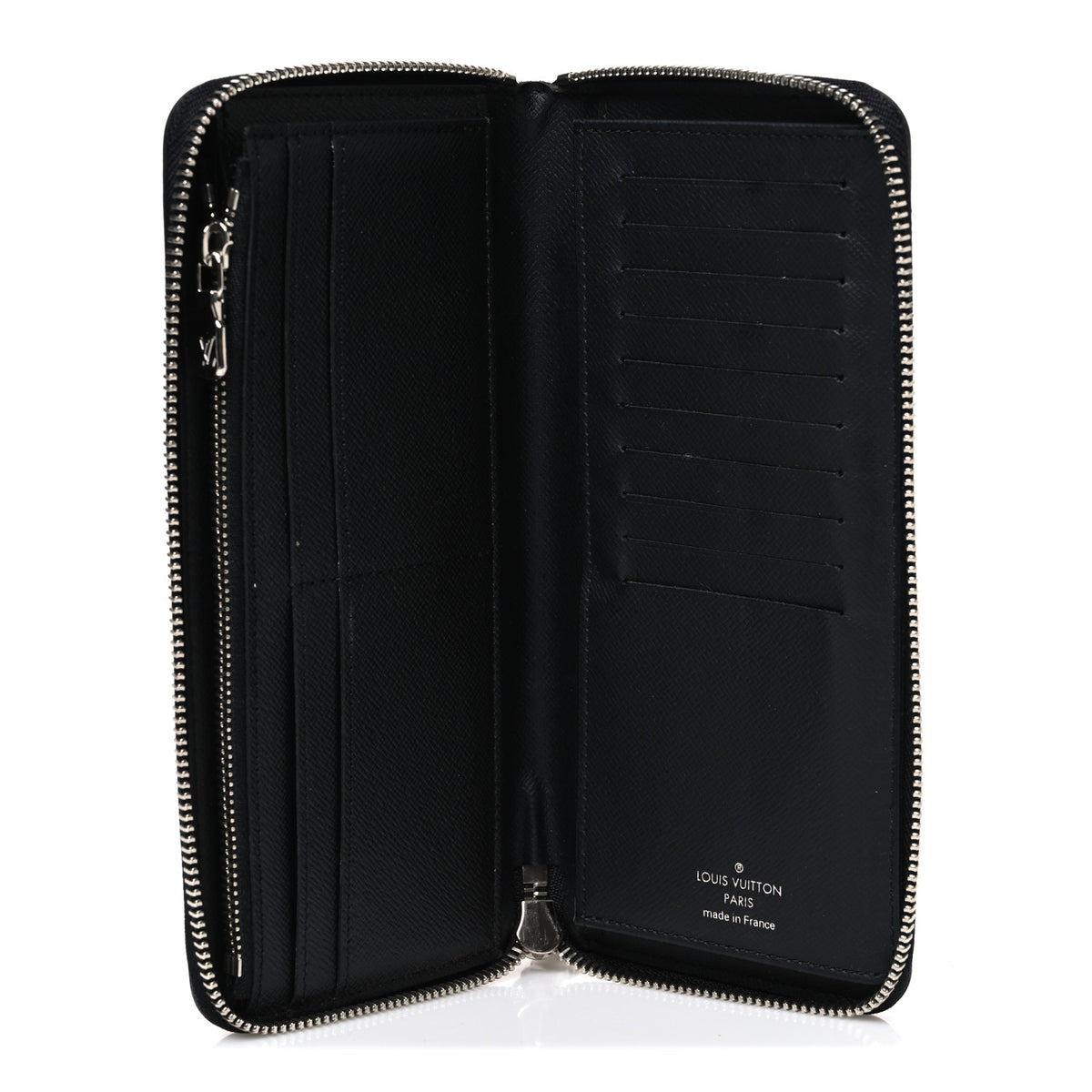 Taiga Vertical Zippy Wallet Ardoise