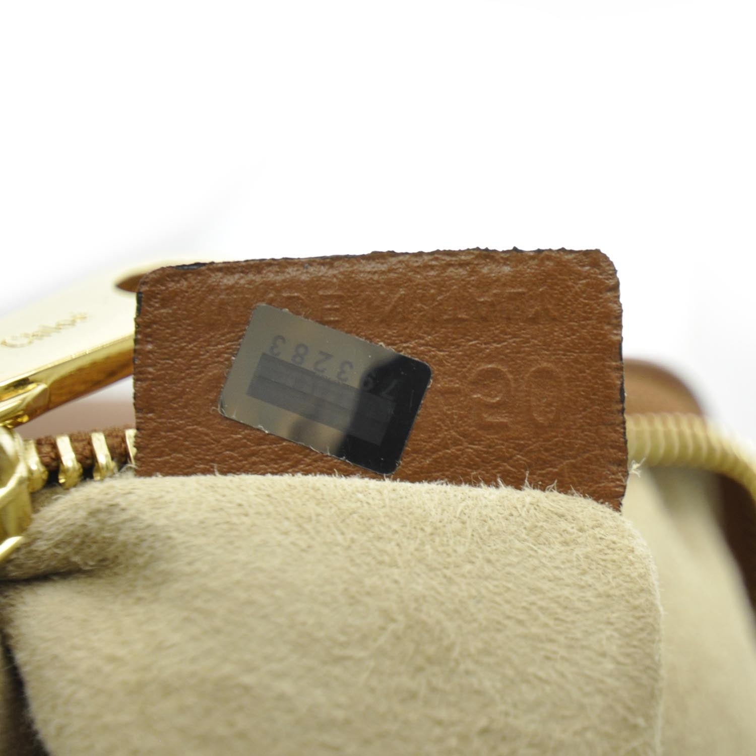 Chloe Leather Aurore Bucket Bag Beige 10 of 12