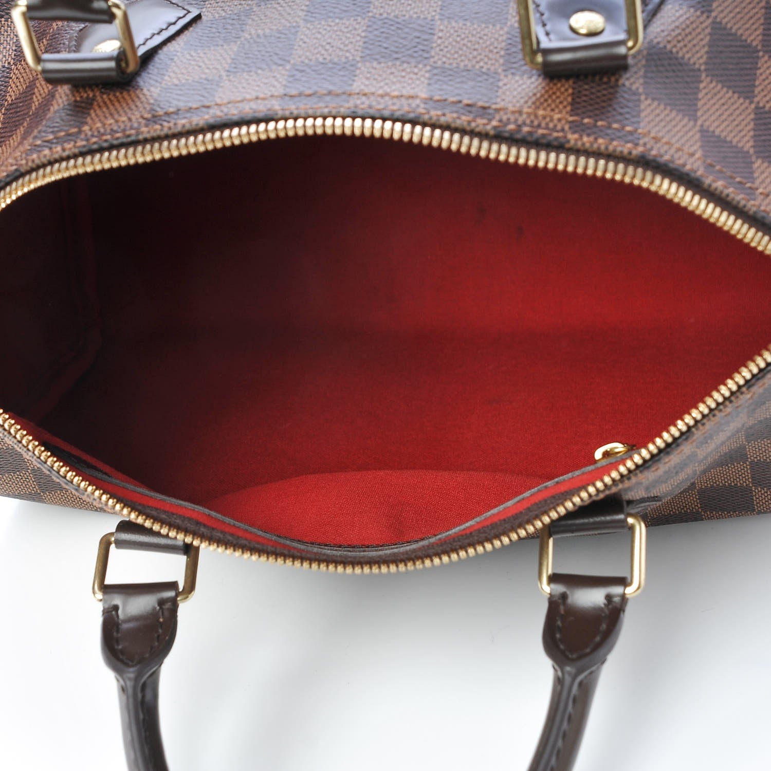 Louis Vuitton Damier Ebene Speedy Bandouliere 30 5 of 8