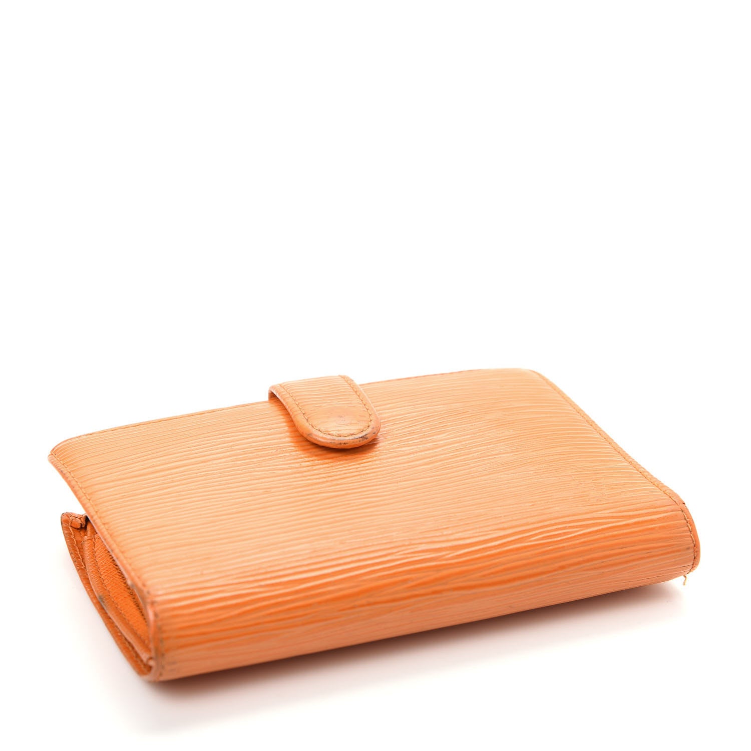 Louis Vuitton Epi French Purse Wallet Mandarin 4 of 14